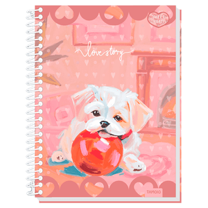 Caderno Universitario 1x1 80 Fls C.D. Tamoio - Sweet Dreams 2